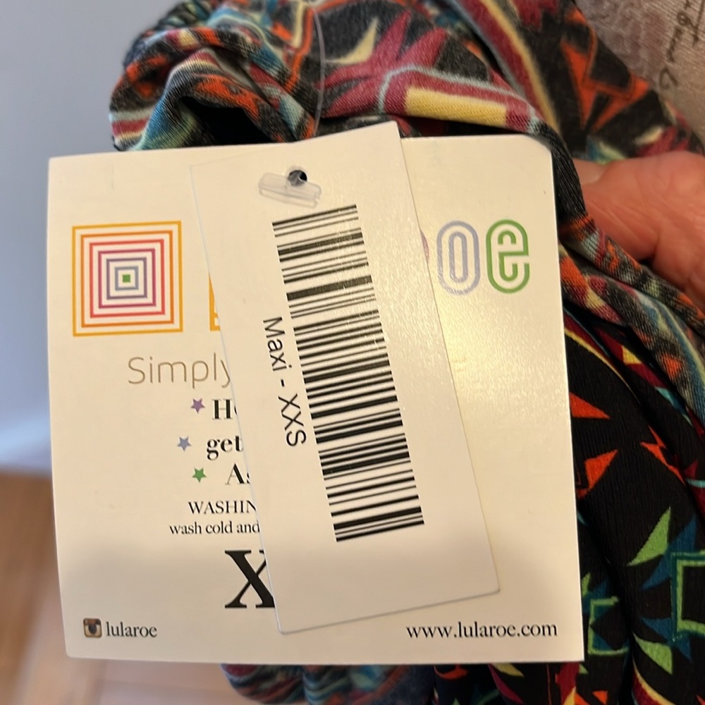 Lularoe XXS maxi skirt nwt - Picture 6 of 8